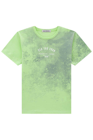 Camiseta Sea You Soon Verde Luc.boo - Arisa Kids